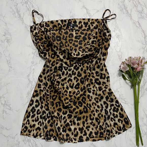 Missguided Tops - Missguided animal print cowl neck tank top 18